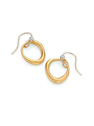 Organic Circle Earring