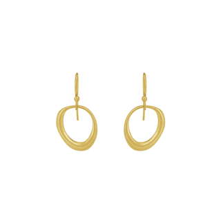 Organic Circle Earring