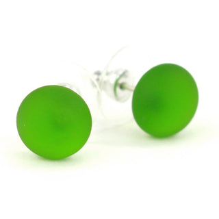Glass Stud Earrings