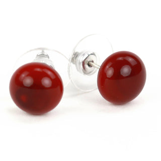 Glass Stud Earrings
