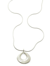 Load image into Gallery viewer, Thick Open Drop Pendant Necklace
