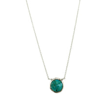 Load image into Gallery viewer, Turquoise Circles Necklace
