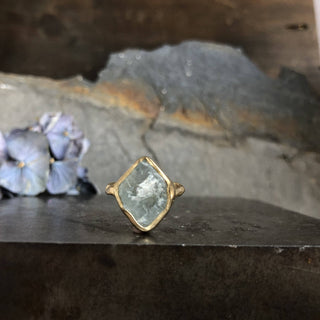 Aquamarine Guardian Ring