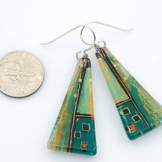 Grünhaus Triangle Earrings