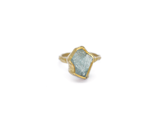 Aquamarine Guardian Ring