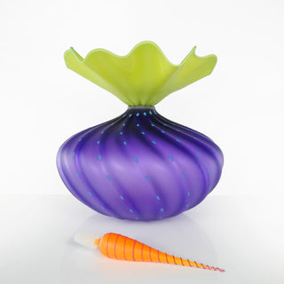 BOBtanical Urchin Vase in Amethyst