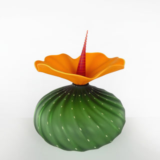 BOBtanical Urchin Vase in Forest Green