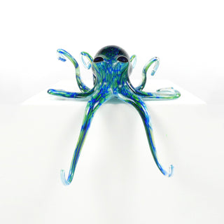 Blue and Green Hungover Octopus