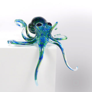 Blue and Green Hungover Octopus