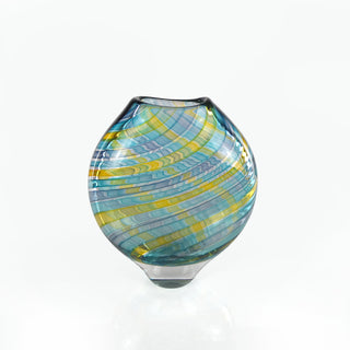 Spring Spiral Pocket Vase in Blue