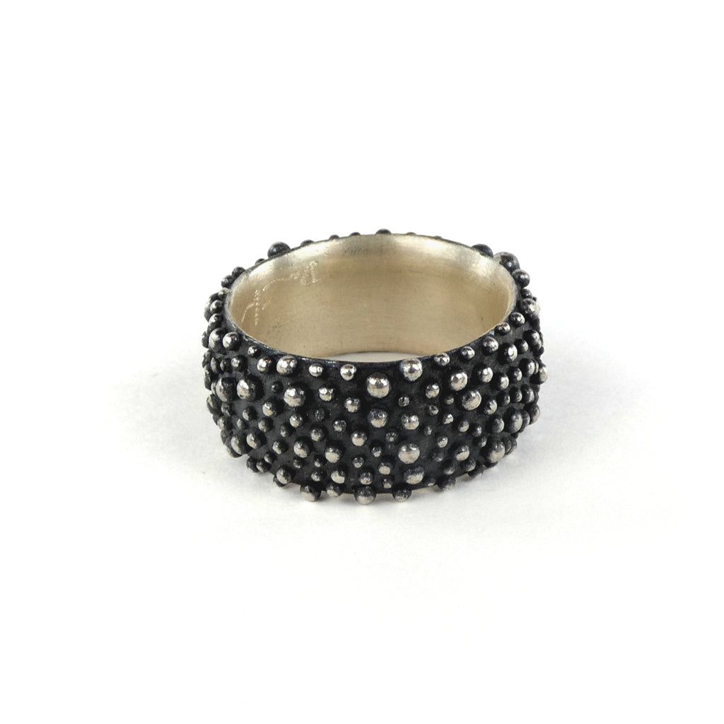 Bumpy Flat Top Ring – The Glass Station Studio and Gallery