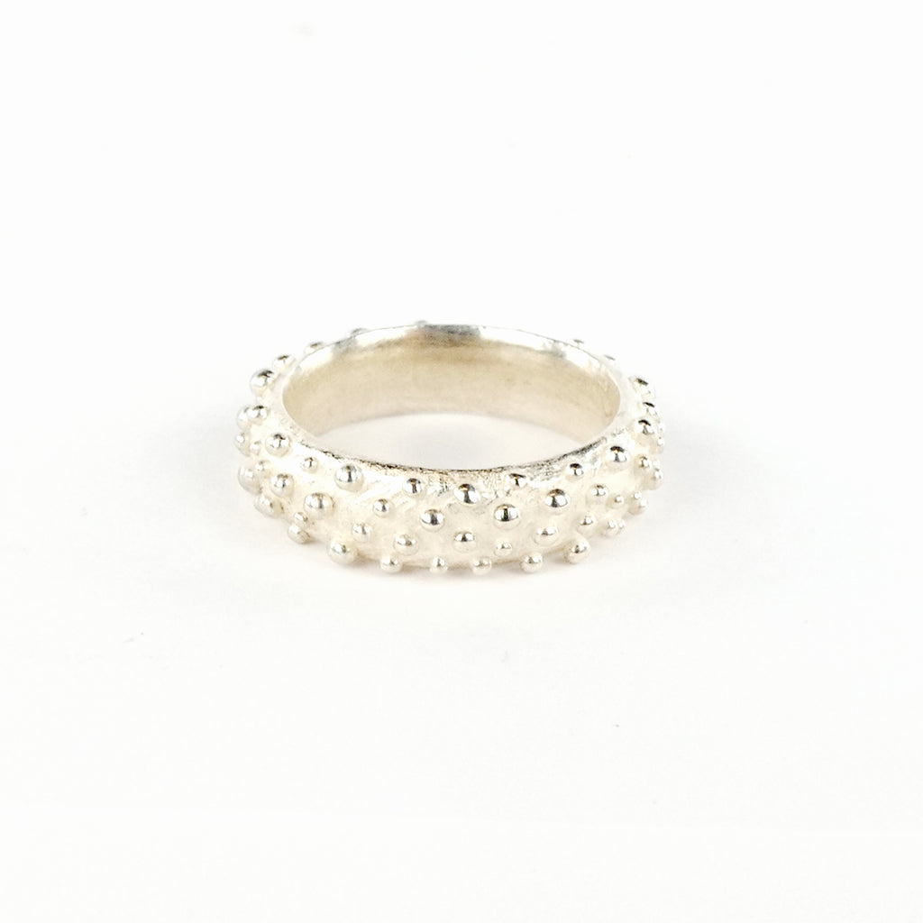 Bumpy Half Round Ring – The Glass Station Studio and Gallery