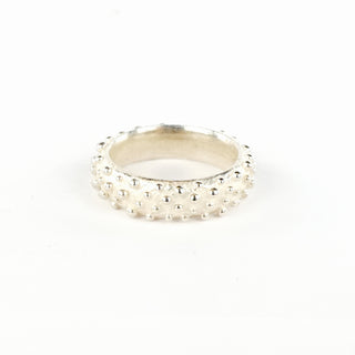 Bumpy Half Round Ring