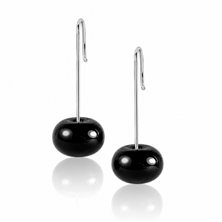Glass Bubble Bead Earrings