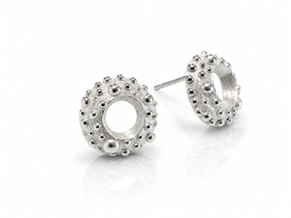 Small Bumpy Stud Earrings
