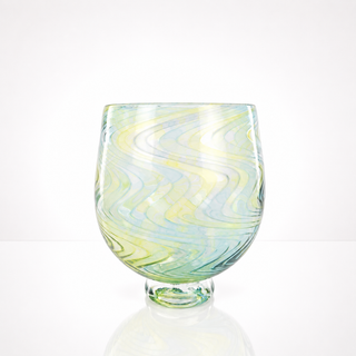 Spring Spiral WigWag Tall Bowl