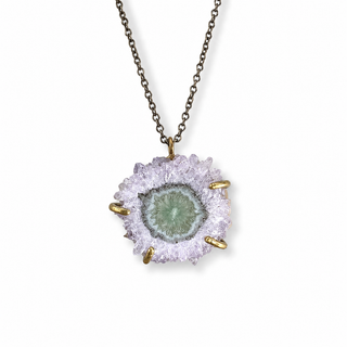 Stalactite Slice Pendant