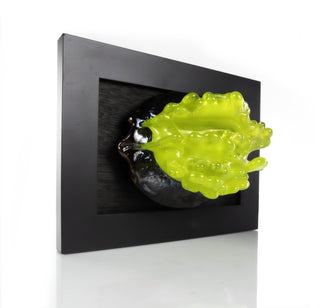 'Slime Mold' | Glass Wall Sculpture
