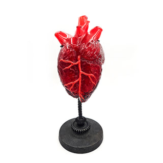 'Strength' | Glass Heart Sculpture