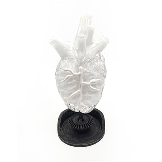 'Transience' | Glass Heart Sculpture