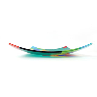 'Joyful Way' Fused Glass Platter
