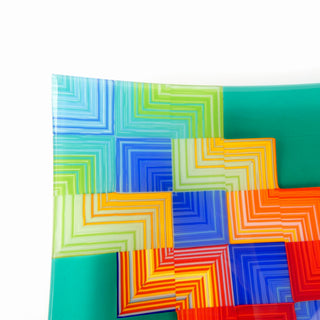 'Joyful Way' Fused Glass Platter