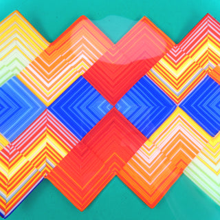 'Joyful Way' Fused Glass Platter