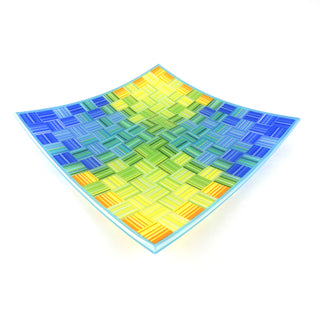 'Summer' Fused Glass Platter