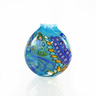Seascape Flat Splash Vase