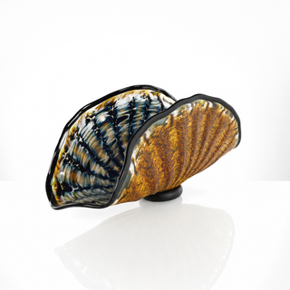 Sapphire and Gold Primitive Shell