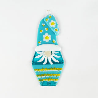 Mustachioed Gnome Christmas Ornament