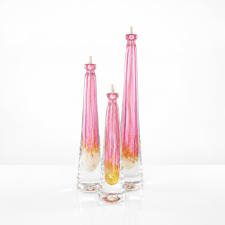 Tall Oil Lamp Trio