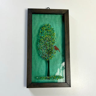'Seasons (Cardinal in a Tree)' Sun Catcher