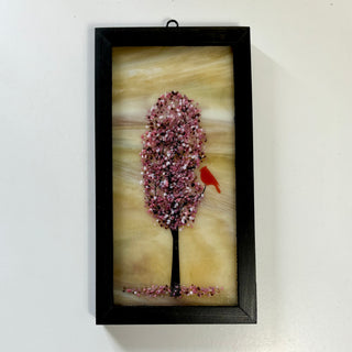 'Seasons (Cardinal in a Tree)' Sun Catcher