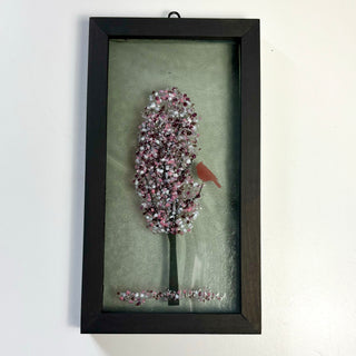 'Seasons (Cardinal in a Tree)' Sun Catcher