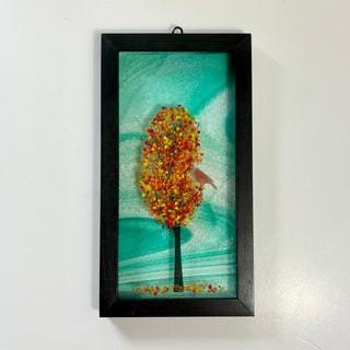 'Seasons (Cardinal in a Tree)' Sun Catcher