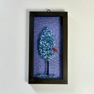'Seasons (Cardinal in a Tree)' Sun Catcher