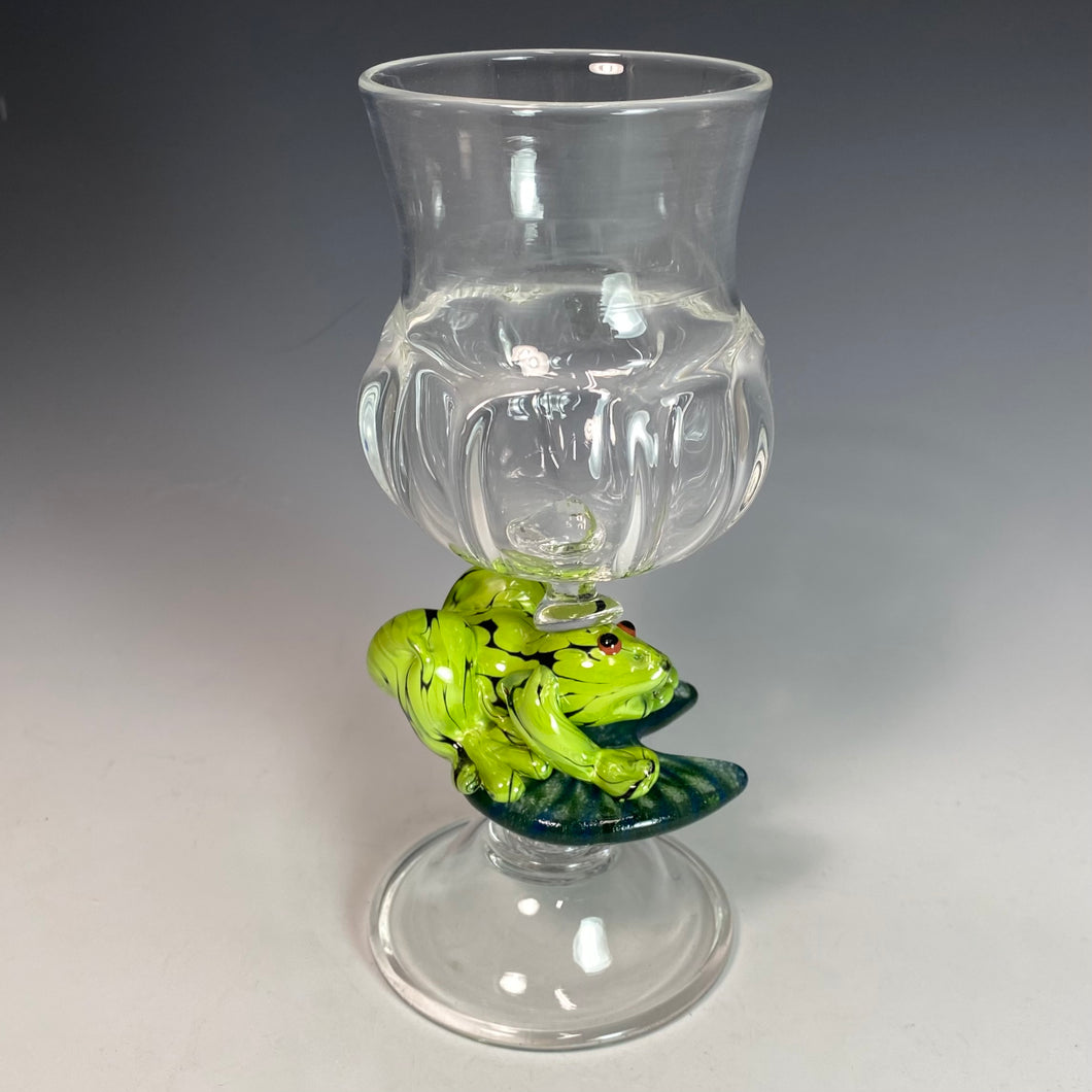 Fresh Pond Frog Mezza Stampo Tulip Goblet