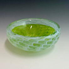 Load image into Gallery viewer, Green and Light Blue Swedish Bowl
