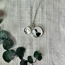 Load image into Gallery viewer, Block Island with Love Sterling Silver Charm Necklace
