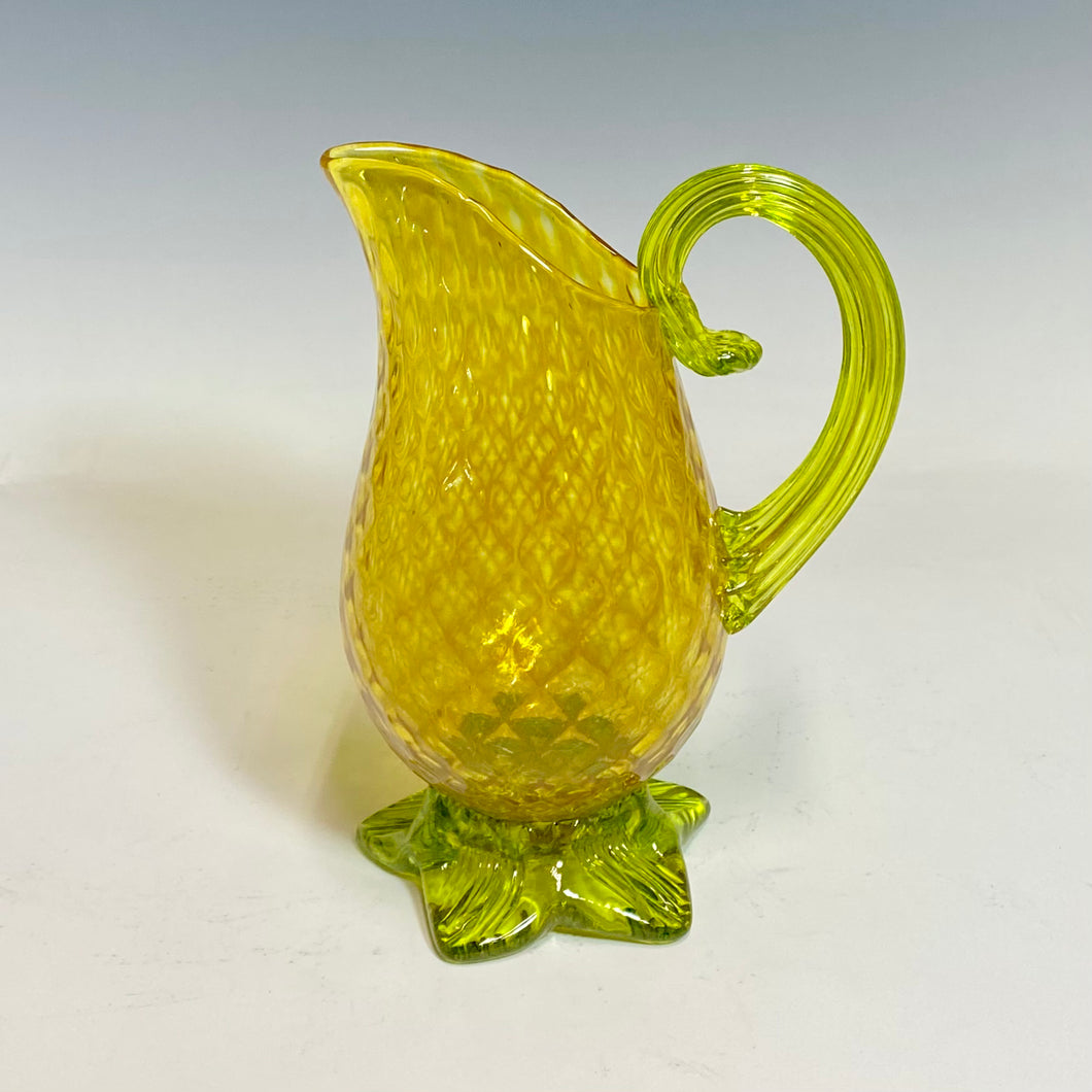 Pineapple Glass Water Pitcher