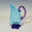 Teal with Purple