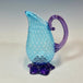Teal with Purple