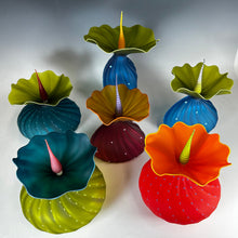 Load image into Gallery viewer, BOBtanical Urchin Vase in Olive Green
