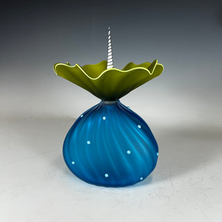 BOBtanical Lima Vase Aqua