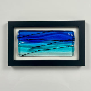 Mini Wide Seascape Framed Glass