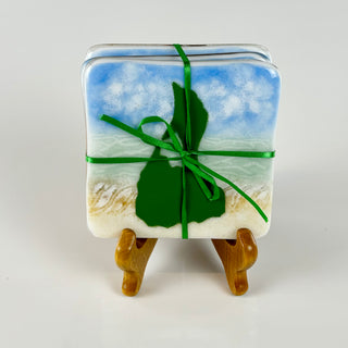 Block Island Coaster Set