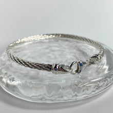 Load image into Gallery viewer, Sterling Silver 2mm Cable Bracelet
