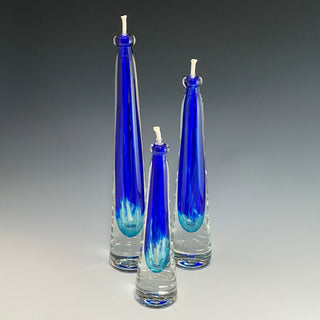 Tall Oil Lamp Trio