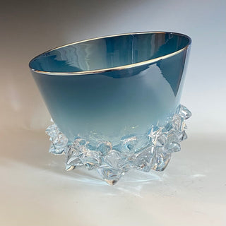 Opal Blue Thorn Vessel